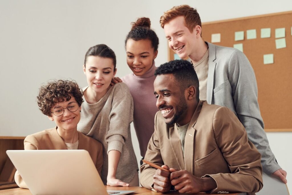 Equipe BotuBank em reunião